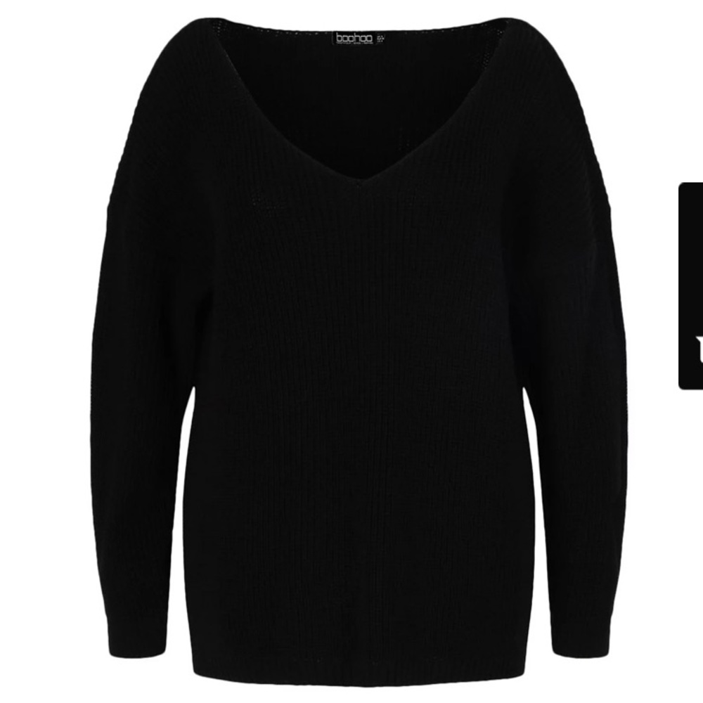 Boohoo oversized sweater NWT